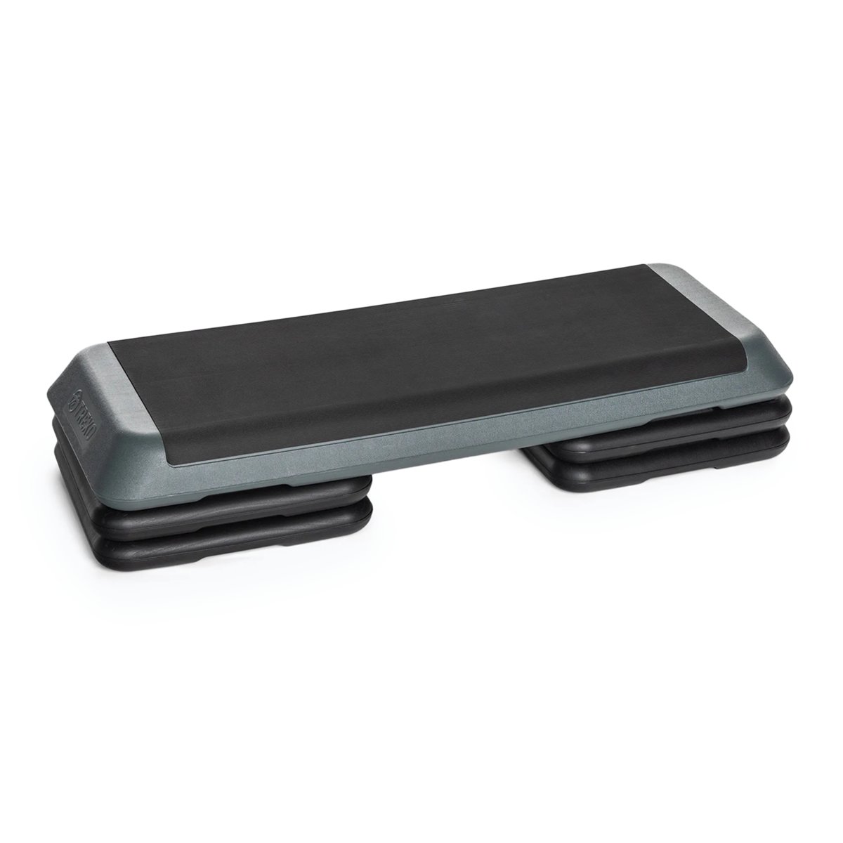 Step do aerobiku fitness TREXO Aerobic szary 109 x 41 x 11 cm Step do ćwiczeń
