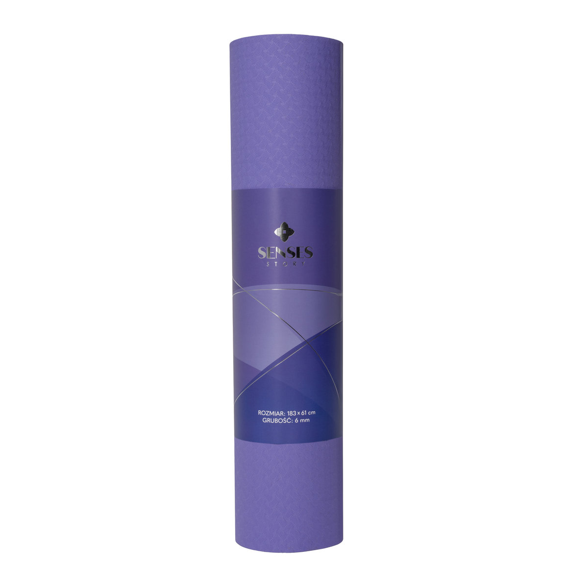 Senses Story, Mata do jogi, fioletowa 5mm Maty do jogi, Kolor: fioletowy