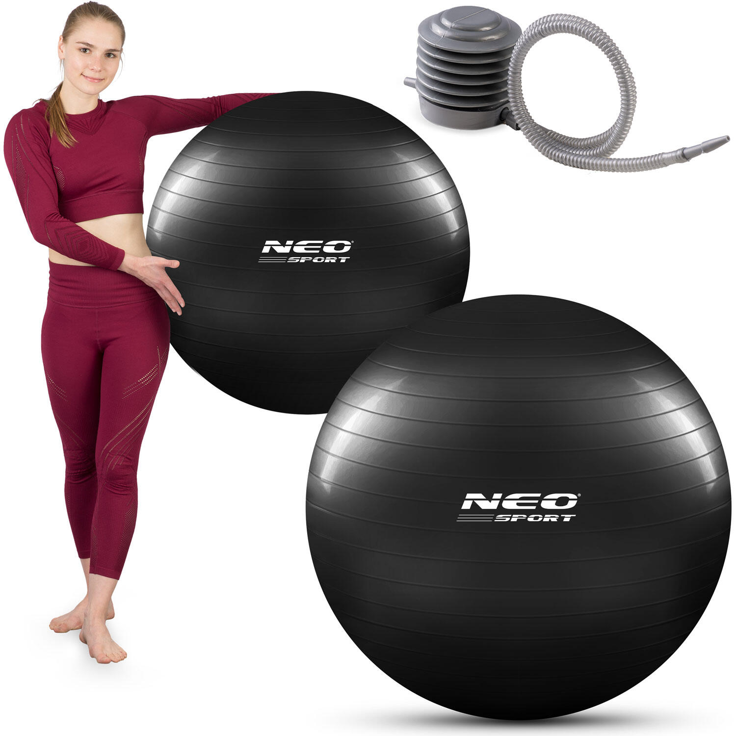Piłka do aerobiku fitness Neo-Sport NS-952 Piłka do ćwiczeń