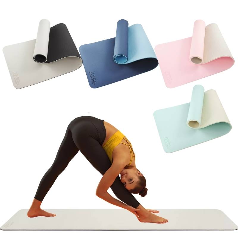 Mata do ćwiczeń jogi TPE - 180x60x1 cm 4FIZJO, antypoślizgowa - różne kolory Maty do jogi, Materiał: TPE