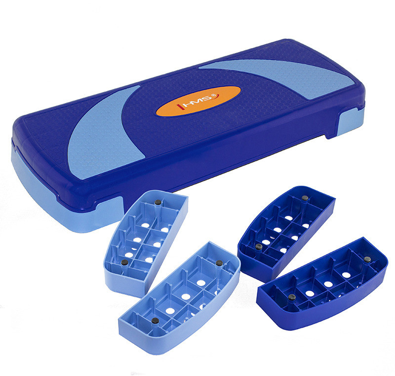 HMS Step do aerobiku AS004 niebieski - 27293-uniw Step do ćwiczeń