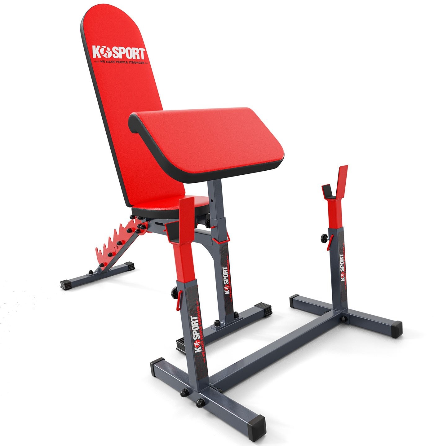 K-SPORT Zestaw STOJAKI TRENINGOWE + ŁAWKA + MODLITEWNIK KSSL103 Ławeczka do ćwiczeń