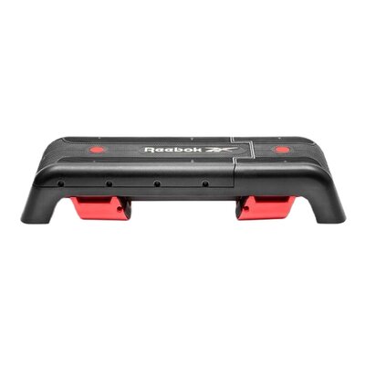 Step z funkcją ławki REEBOK RAP-15170RD DECK Czarno-czerwony Steppery i stepy, Producent: Reebok