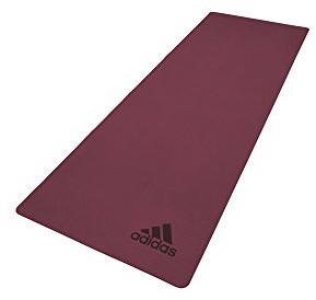 Adidas Premium Yoga Mat mata do jogi, Mystery Ruby, 5 MM ADYG-10300MR Maty do jogi, Kolor: zielony