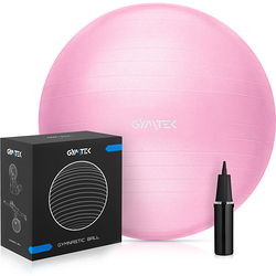 Gymtek Piłka gimnastyczna 65cm + pompka Gymtek G-66421 Piłka do ćwiczeń