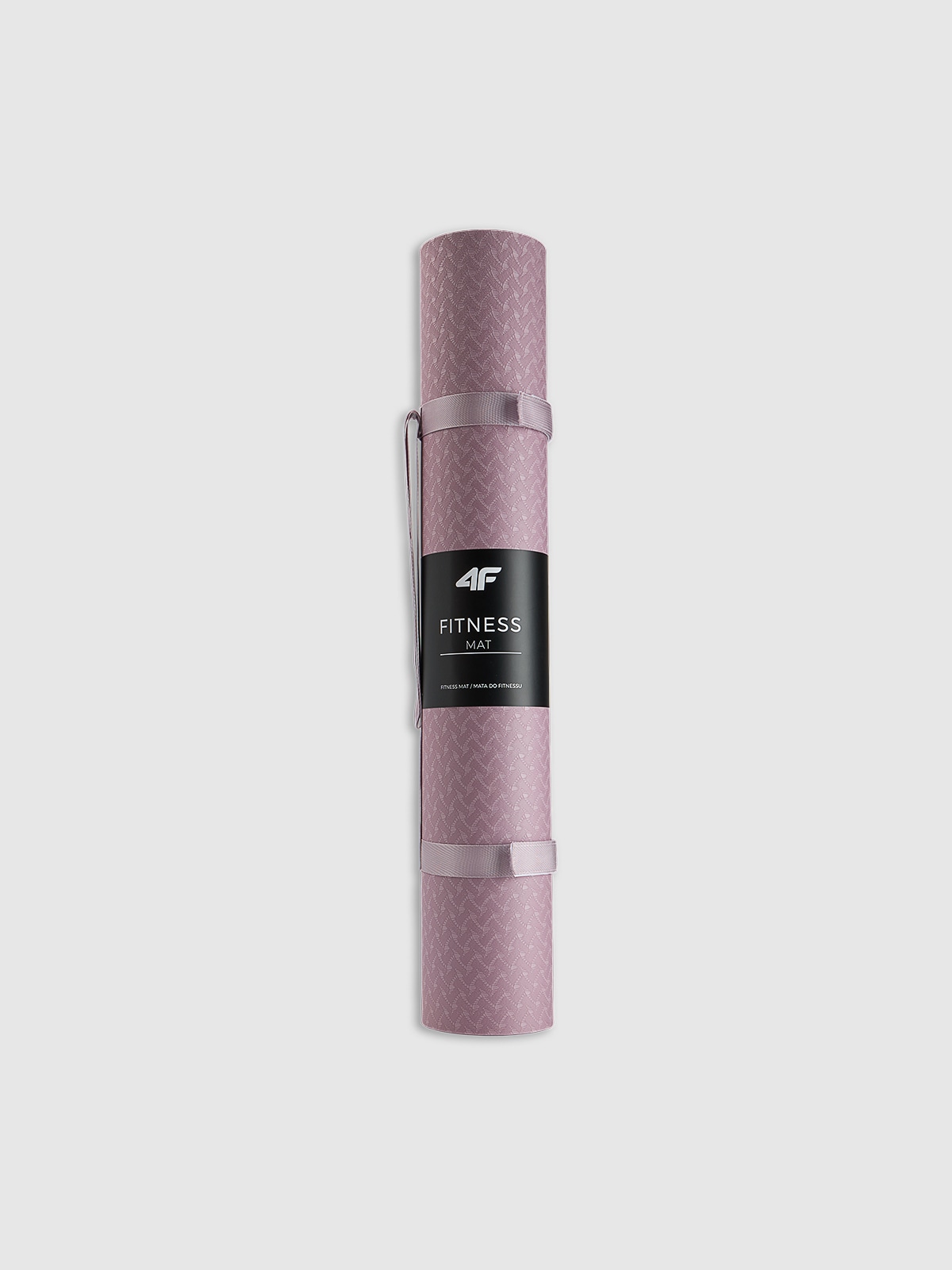 4F Mata treningowa antypoślizgowa (4 mm) - fioletowa Uniwersalny Maty do jogi, Kolor: fioletowy