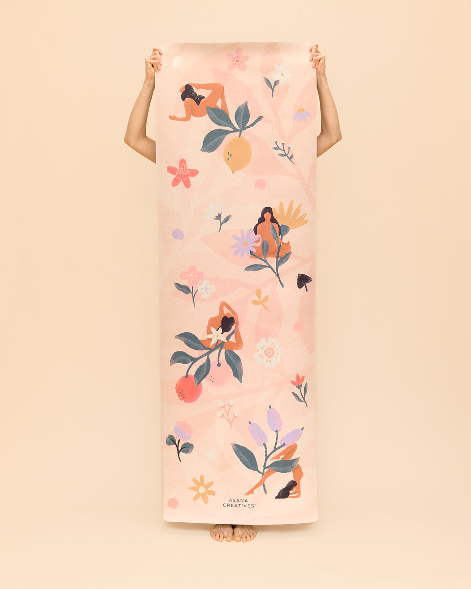 Mata Do Jogi Kauczukowa Antypoślizgowa Maui 3mm Maty do jogi, Rodzaj: Antypoślizgowa