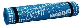 Mata LIFEFIT YOGA MAT EXKLUZIV 100x60x1cm Niebieska Mata do jogi do 100 zł
