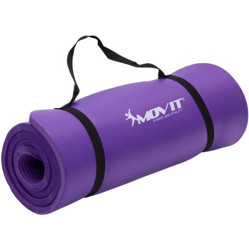 Movit Mata piankowa do jogi i gimnastyki 190 x 60 x 1,5 fioletowa Mata do jogi do 100 zł