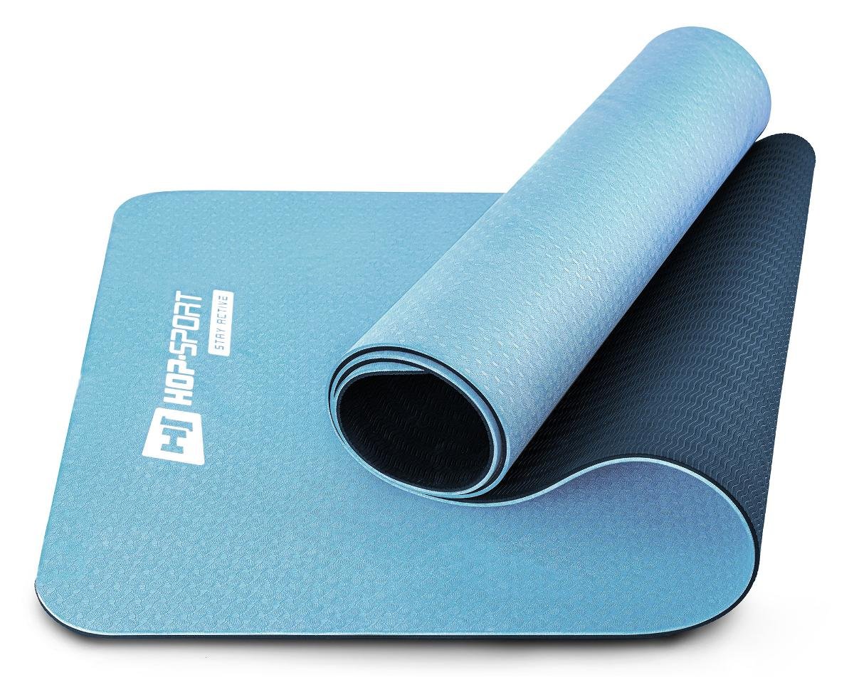 Mata do ćwiczeń fitness jogi antypoślizg karimata Maty do jogi, Kolor: fioletowy