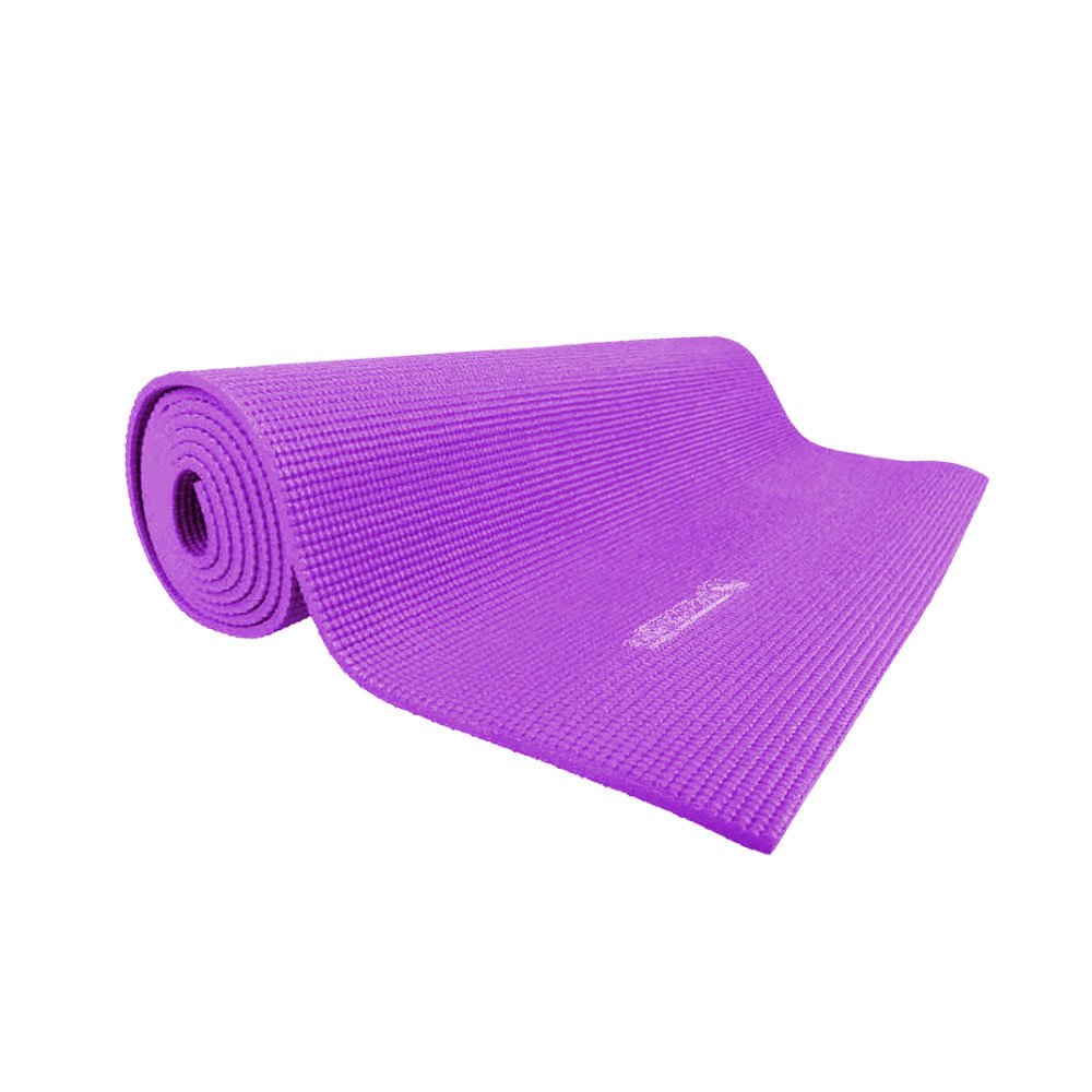 Insportline Mata do ćwiczeń JOGI Yoga 173x60x0,5 cm - Kolor fioletowy 2387-1 Maty do jogi, Długość: 180cm